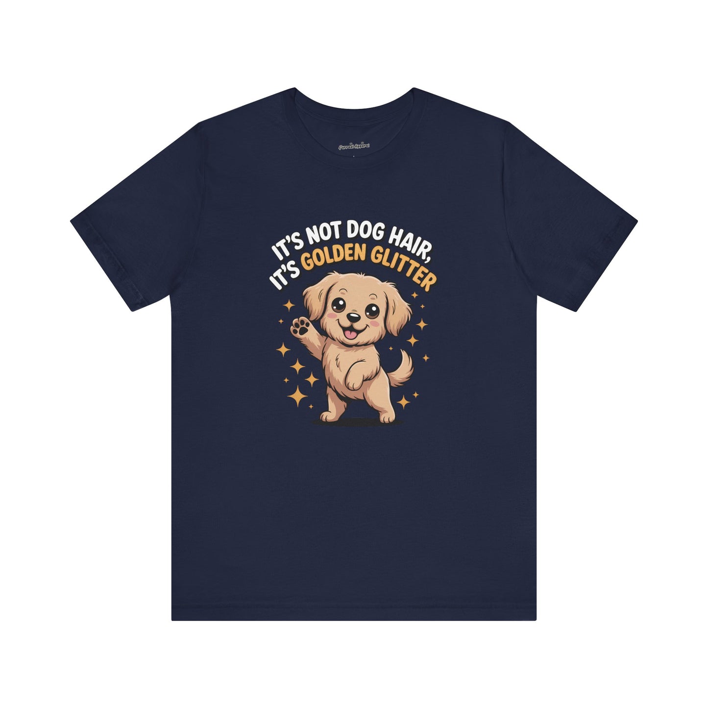 'It's Golden Glitter' Golden Retriever Dog T-Shirt