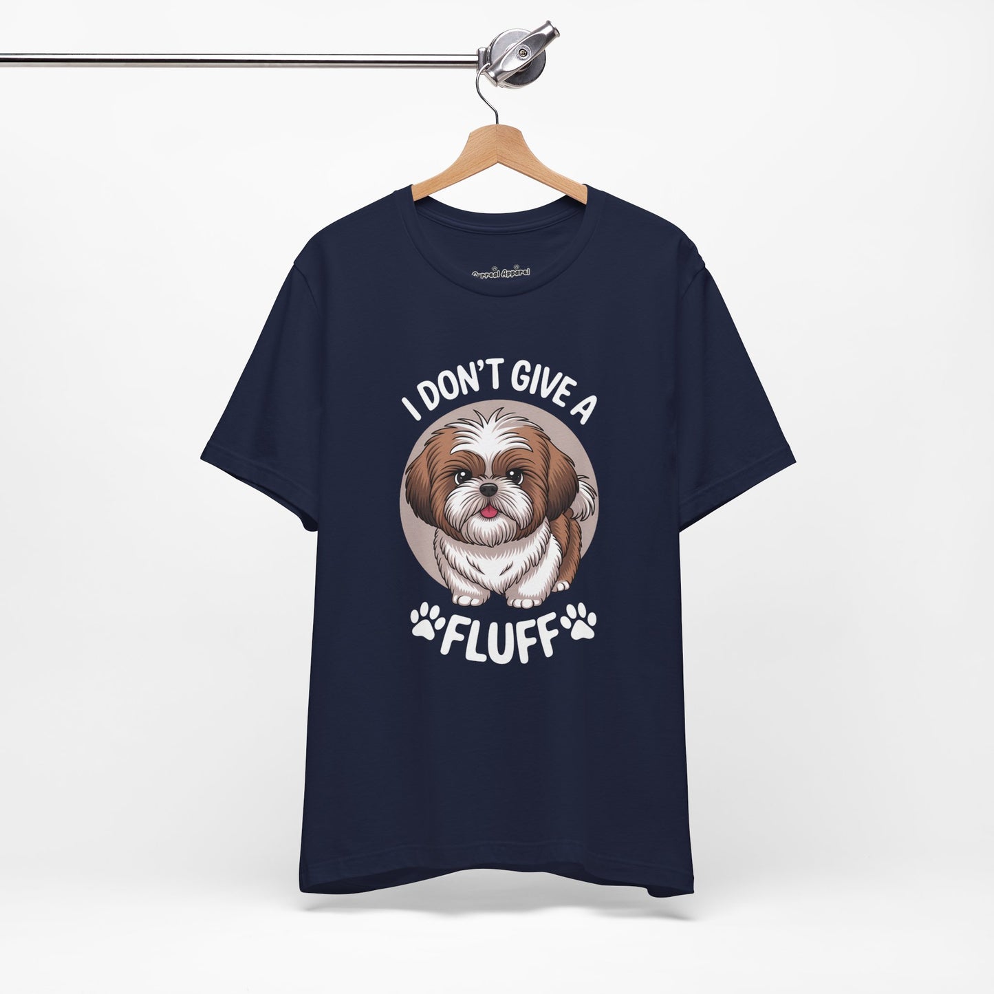 'I Don't Give a Fluff' Shih Tzu Dog T-Shirt