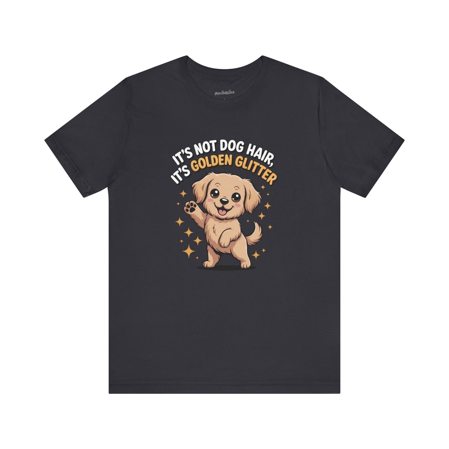 'It's Golden Glitter' Golden Retriever Dog T-Shirt