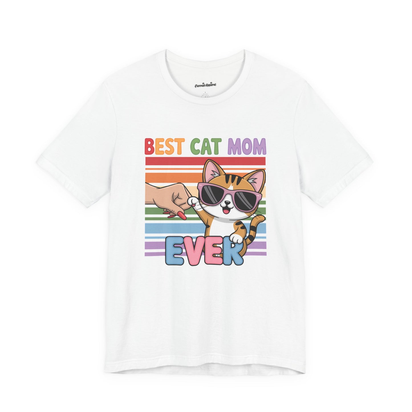 Best Cat Mom Ever Cat T-Shirt