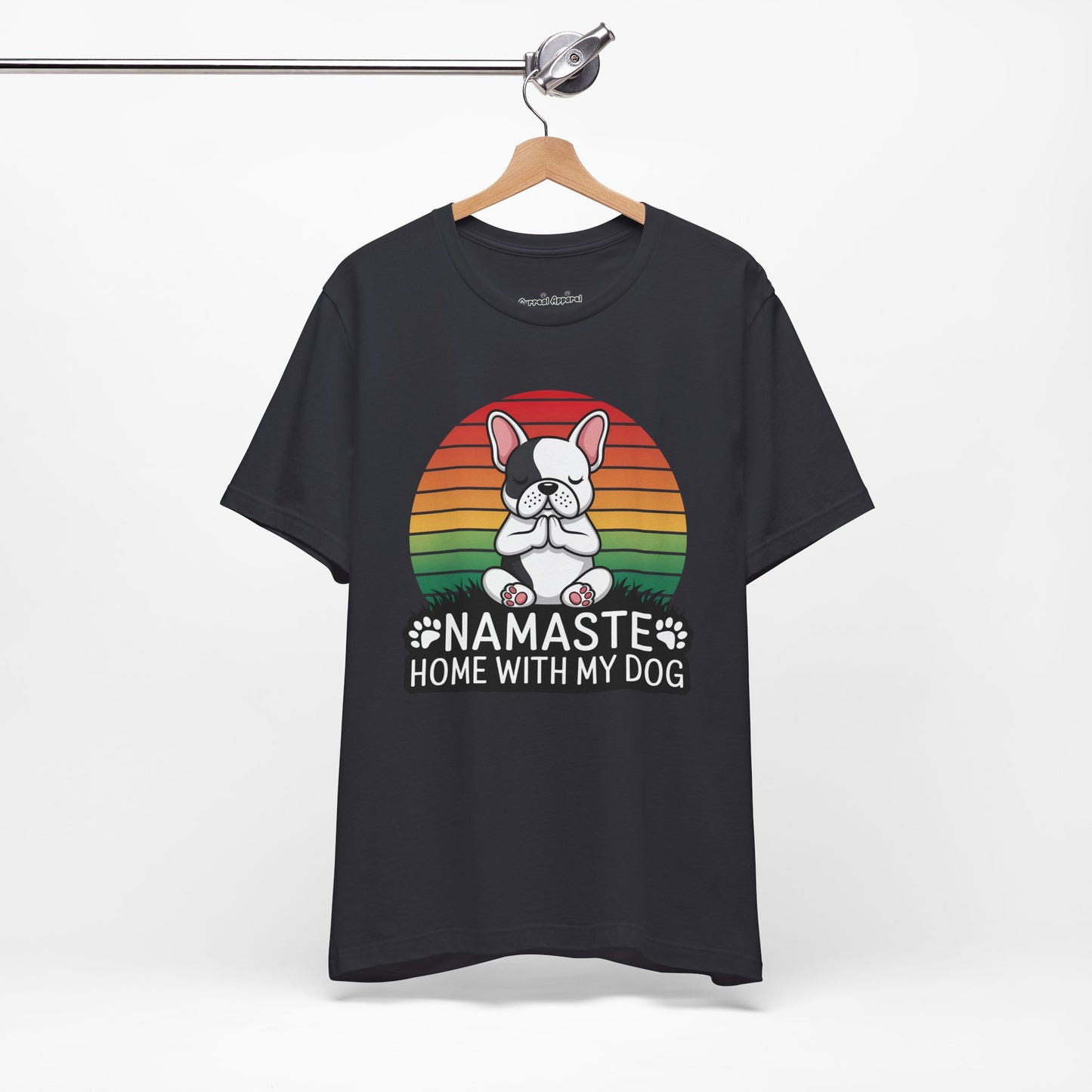'Namaste Home With My Dog' T-Shirt