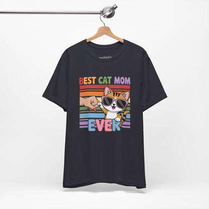 Best Cat Mom Ever Cat T-Shirt