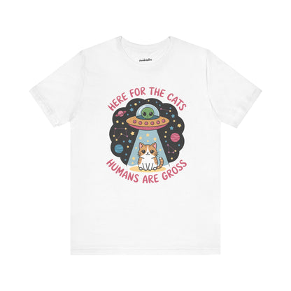 'Here For the Cats' T-Shirt