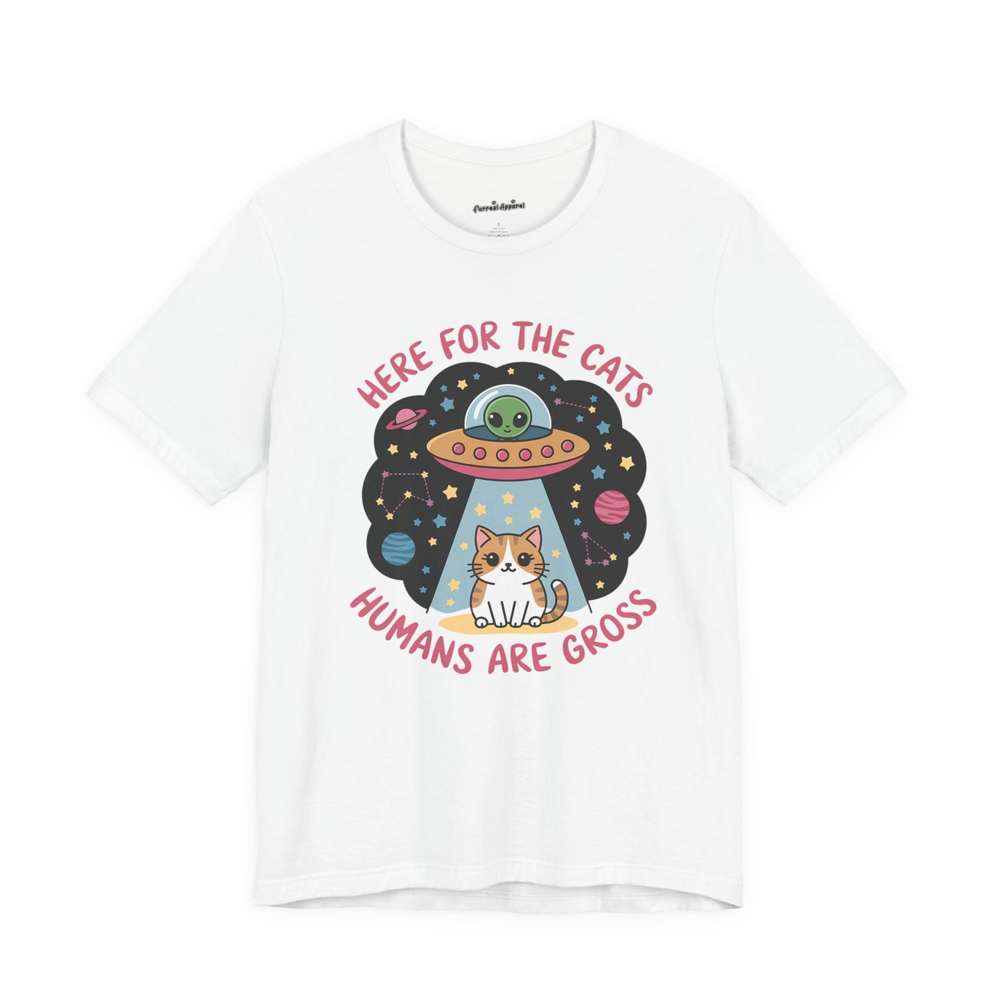 'Here For the Cats' T-Shirt