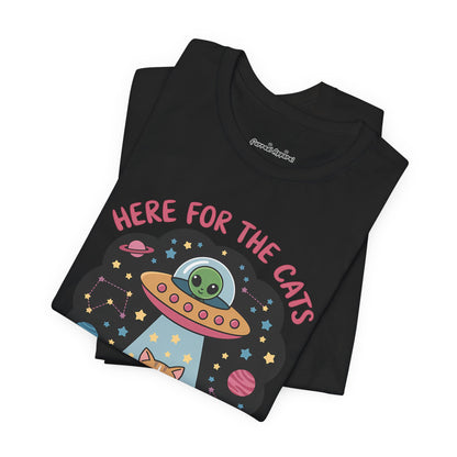 'Here For the Cats' T-Shirt