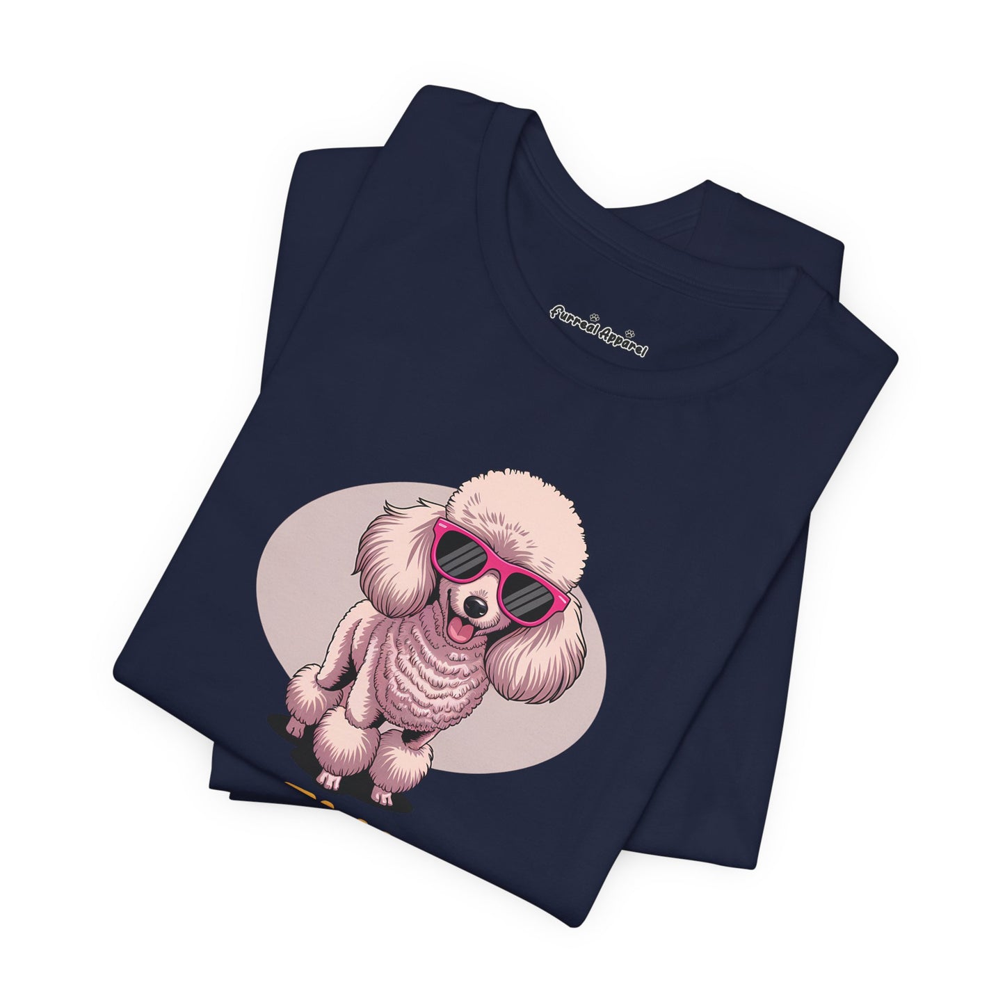 'No Fluffs Given' Poodle T-Shirt