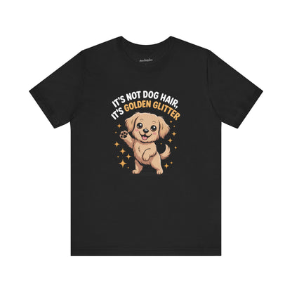 'It's Golden Glitter' Golden Retriever Dog T-Shirt