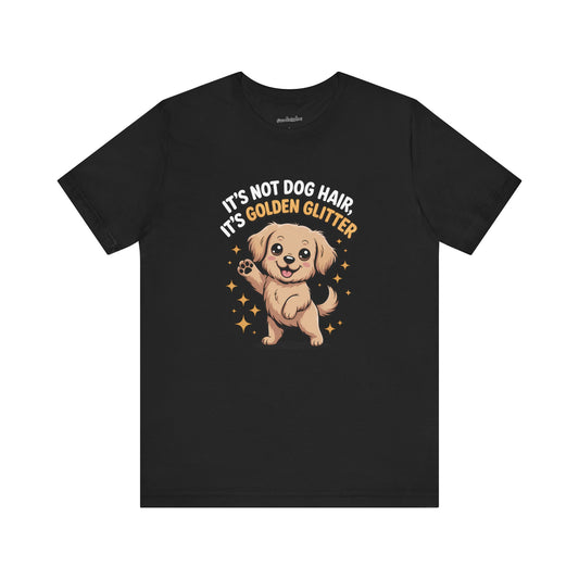 'It's Golden Glitter' Golden Retriever Dog T-Shirt