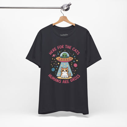 'Here For the Cats' T-Shirt