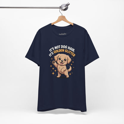 'It's Golden Glitter' Golden Retriever Dog T-Shirt