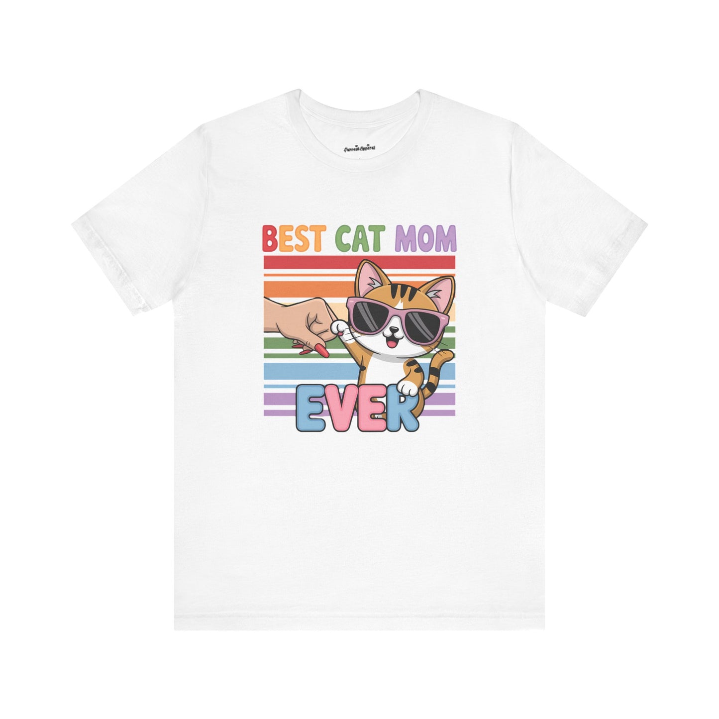 Best Cat Mom Ever Cat T-Shirt