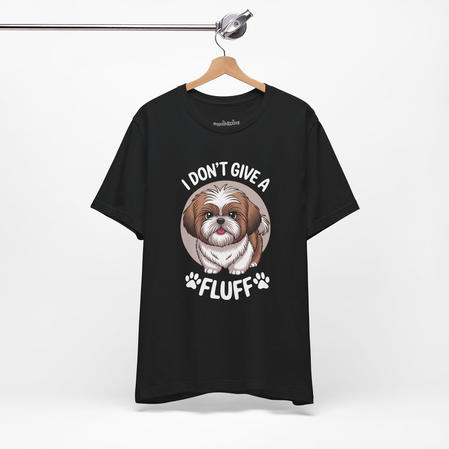 'I Don't Give a Fluff' Shih Tzu Dog T-Shirt